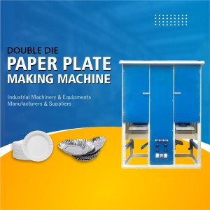 Double Die Paper Plate Machine