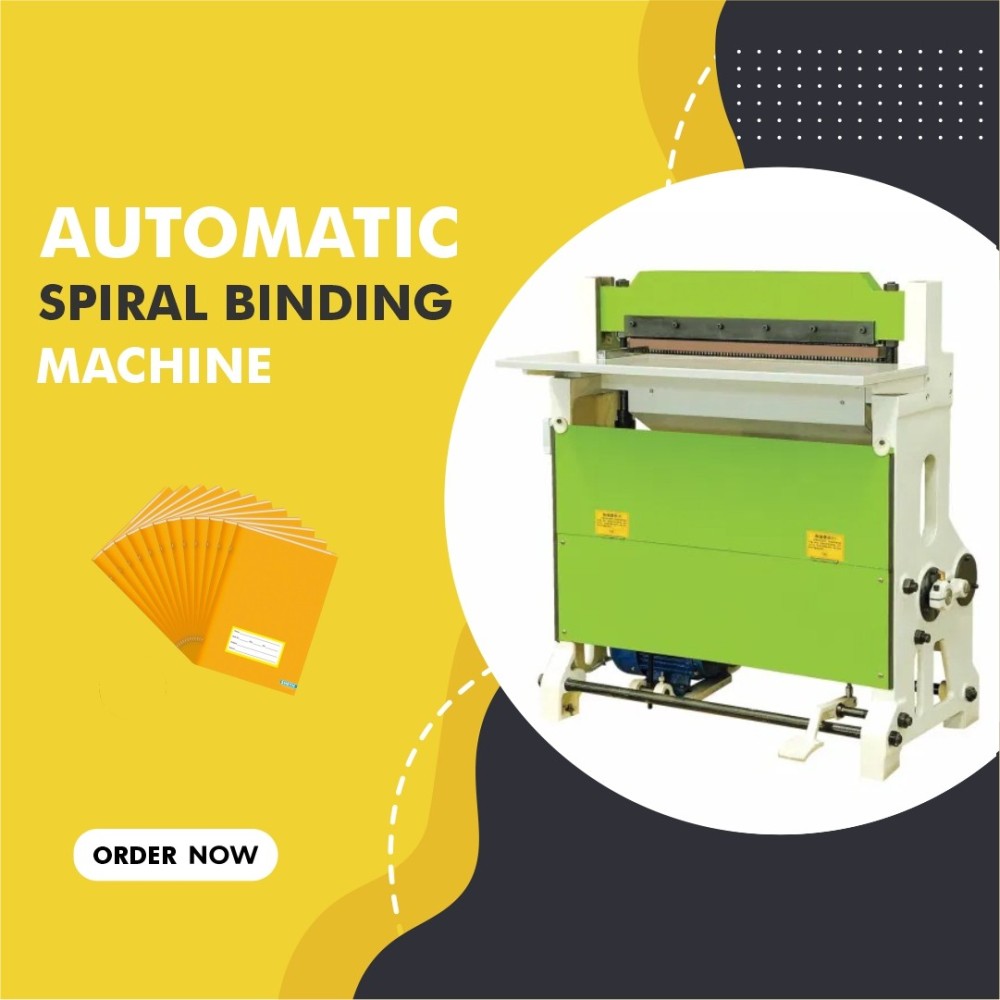 Notebook Spiral Binding Machine