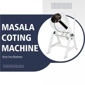 Masala coating machine