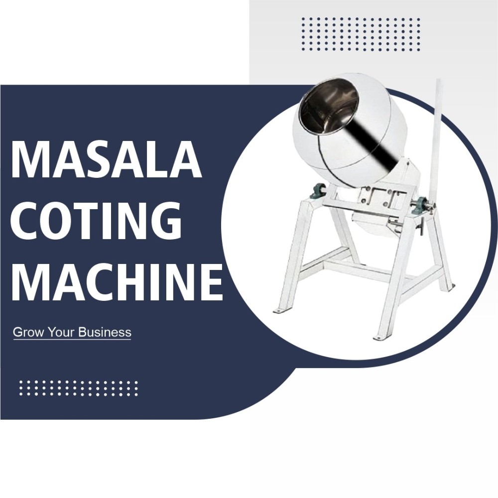 Masala coating machine