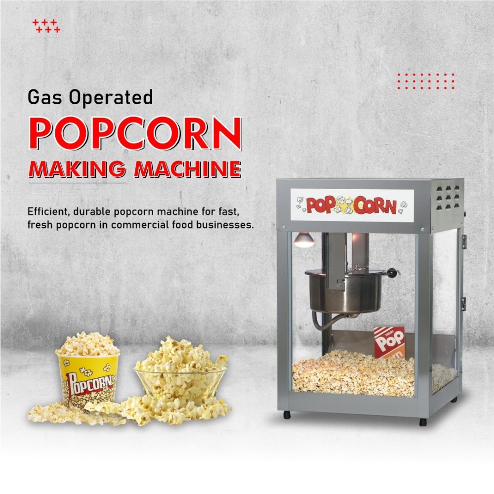 Popcorn making machine